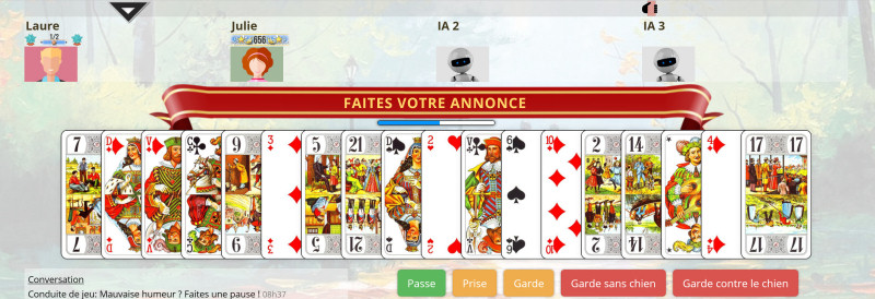 carte du tarot gratuit en ligne