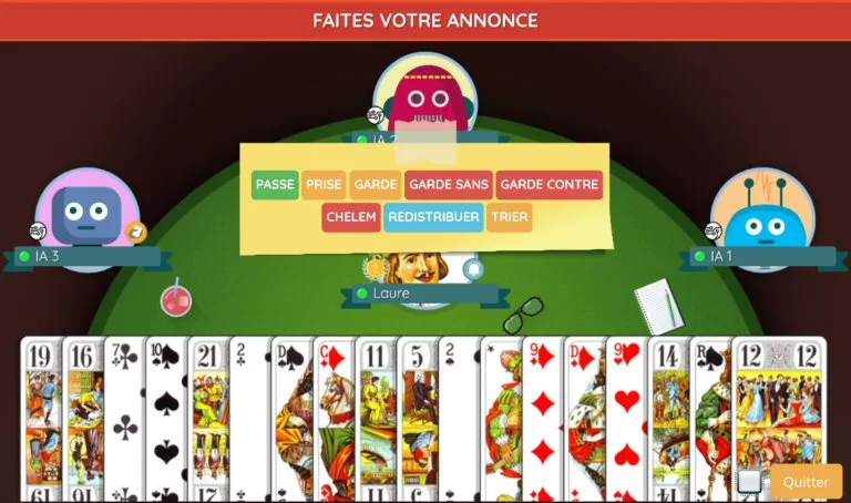 tarot en ligne gratuit travail