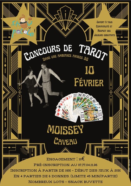 Affiche de l'organisateur du concours Concours de tarot