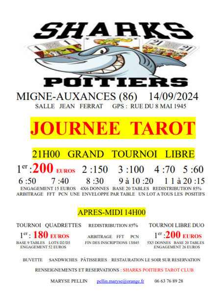 Affiche de l'organisateur du concours Concours de tarot