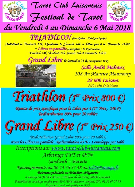 Affiche de l'organisateur du concours Libre