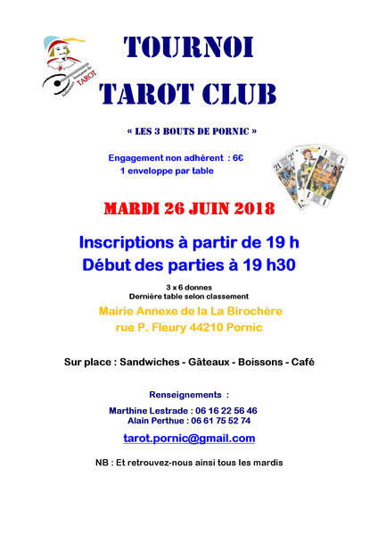 Affiche de l'organisateur du concours Les Trois bouts de Pornic