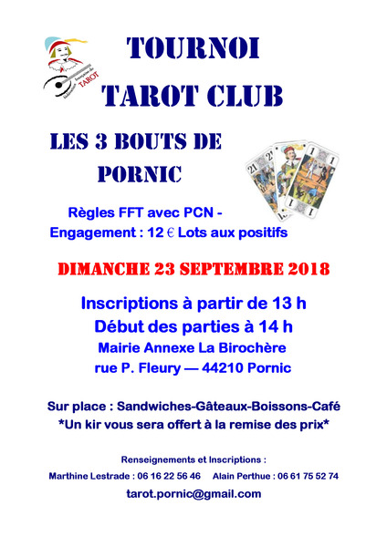 Affiche de l'organisateur du concours Les Trois bouts de Pornic