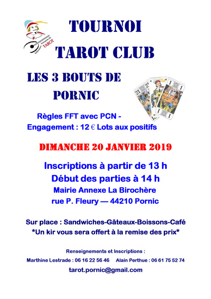 Affiche de l'organisateur du concours Les Trois bouts de Pornic