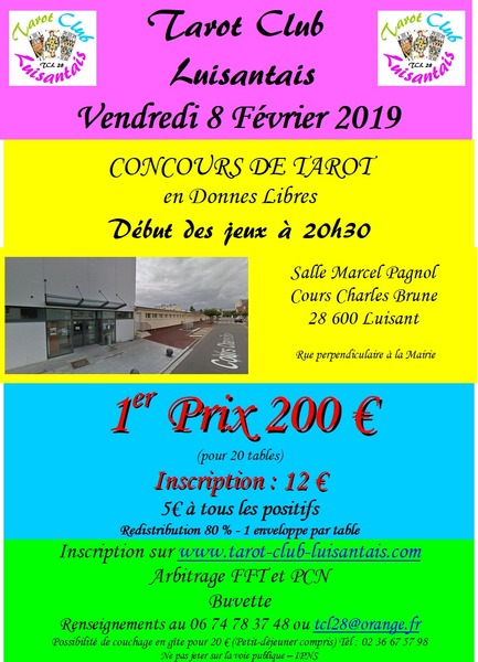 Affiche de l'organisateur du concours TOURNOI EN DONNES LIBRES