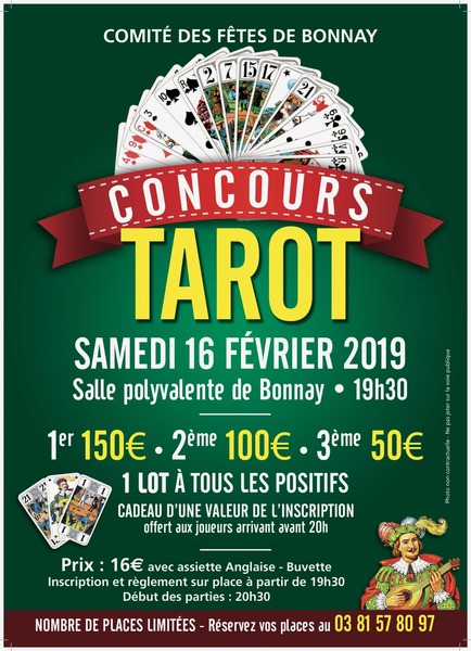 Affiche de l'organisateur du concours Concours de tarot