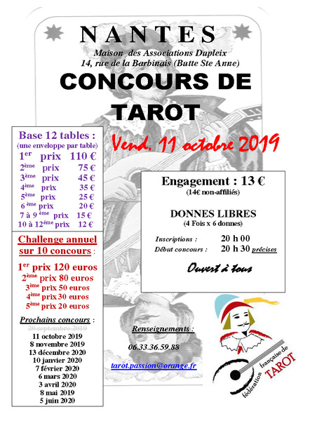 Affiche de l'organisateur du concours Tournoi Donnes libes