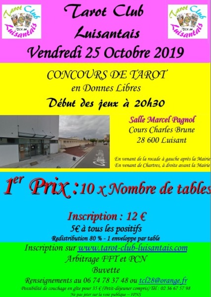 Affiche de l'organisateur du concours TOURNOI EN DONNES LIBRES