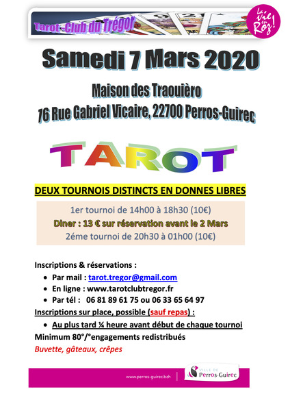 Affiche de l'organisateur du concours CONCOURS ANNULéS en raisons des risques liés au Coronavirus