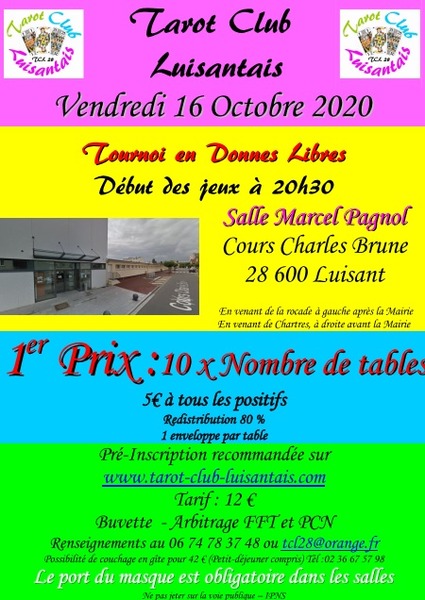 Affiche de l'organisateur du concours CONCOURS EN DONNES LIBRES