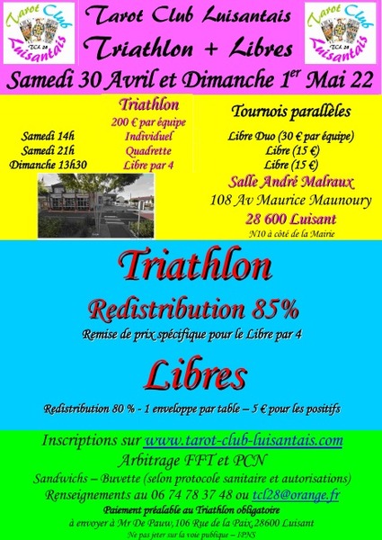 Affiche de l'organisateur du concours LIBRE